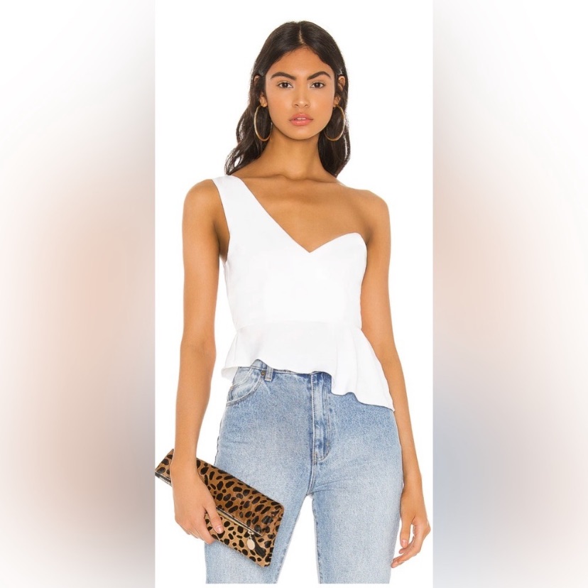 Revolve|Superdown One Shoulder Top